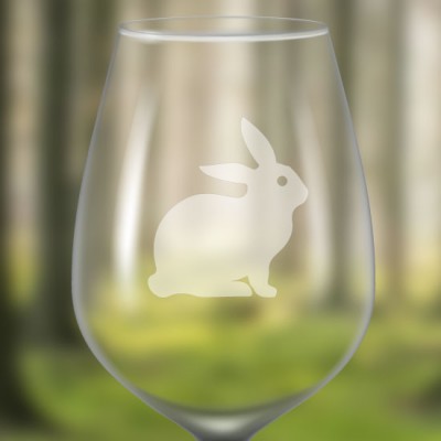 Identificateur de verre à vin givré Identificateur de verre à vin givré