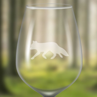 Identificateur de verre à vin givré Identificateur de verre à vin givré