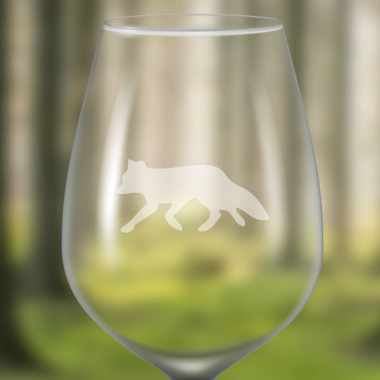 Identificateur de verre à vin givré Identificateur de verre à vin givré