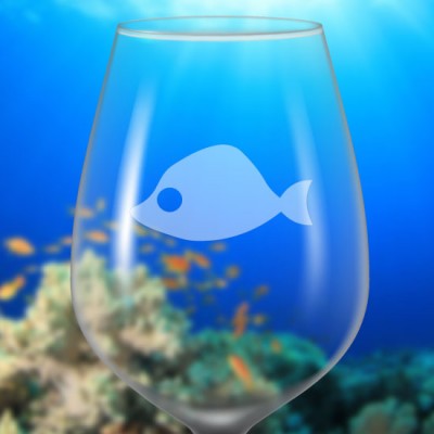 Identificateur de verre à vin givré Identificateur de verre à vin givré