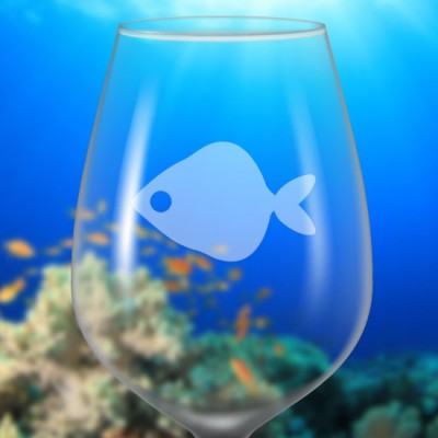 Identificateur de verre à vin givré Identificateur de verre à vin givré
