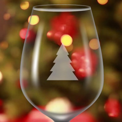 Identificateur de verre à vin givré Identificateur de verre à vin givré