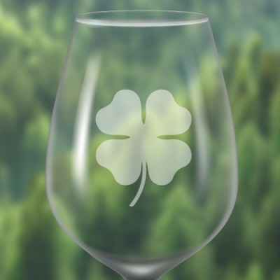 Identificateur de verre à vin givré Identificateur de verre à vin givré