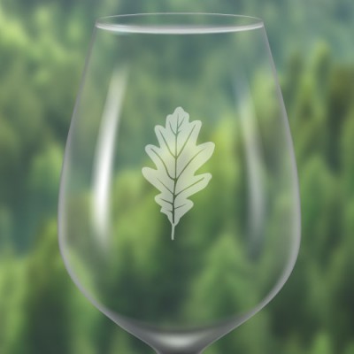 Identificateur de verre à vin givré Identificateur de verre à vin givré